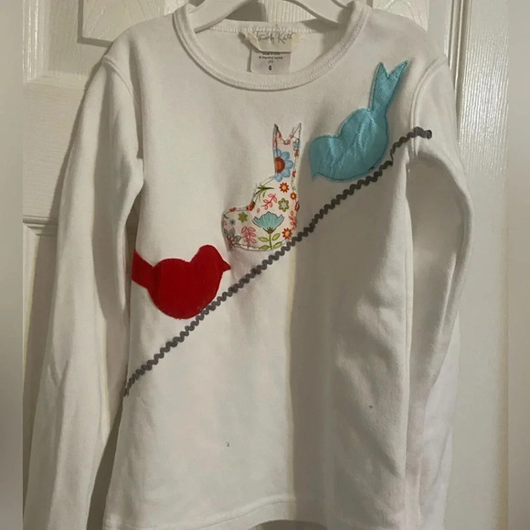 Hannah Kate Bird Applique Shirt - Picture 1 of 7